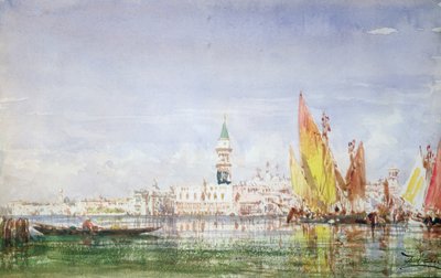 Venice by Félix Ziem